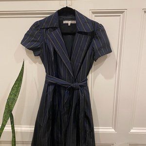 Size 6 Steve Madden Navy Wrap Dress